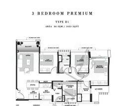 Botanique At Bartley (D19), Condominium #580532531